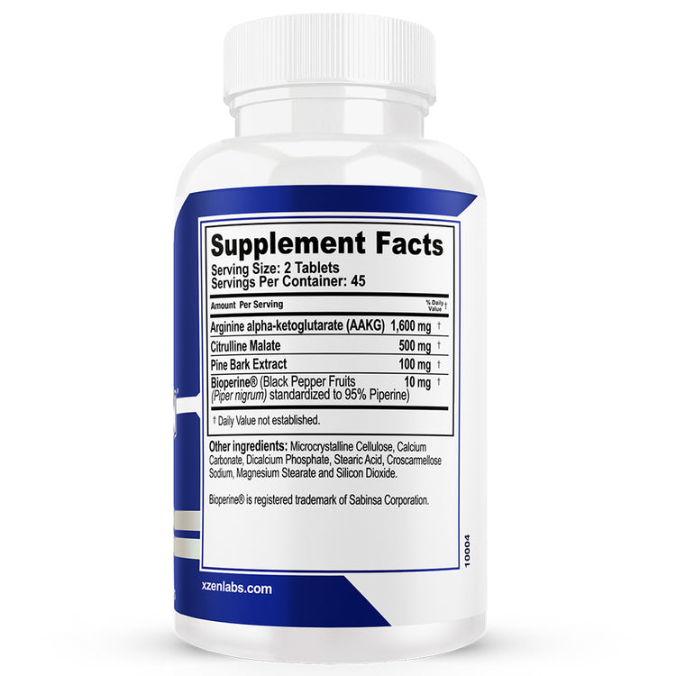 Nitroxzen Supplement Facts