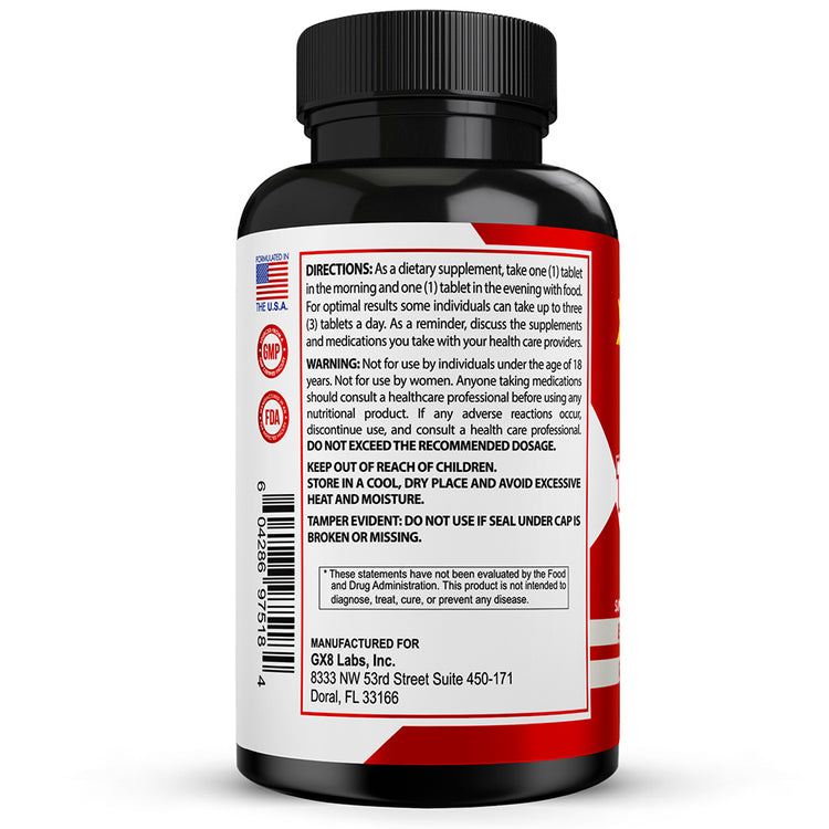 Testoxzen Support Supplement Directions