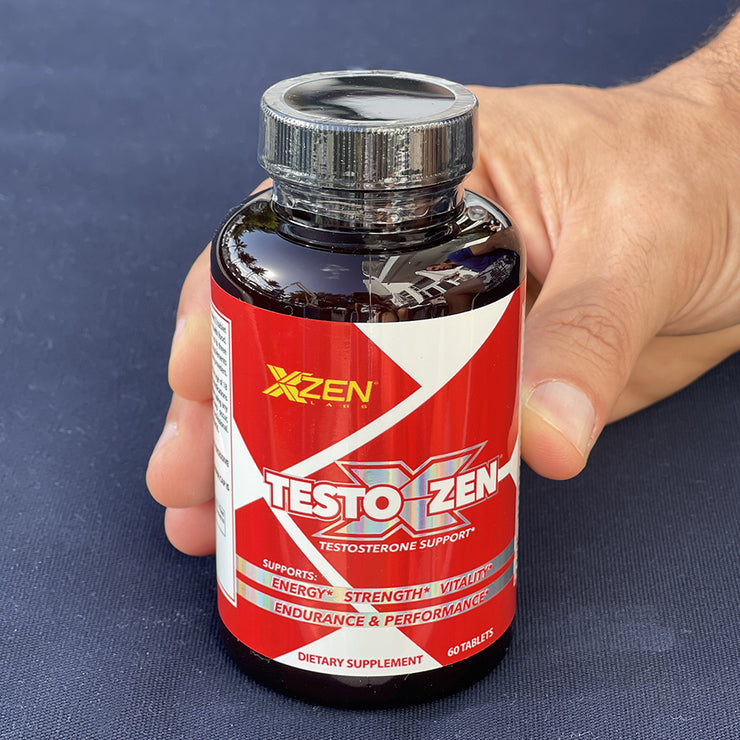 Testoxzen Support Supplement Bottle