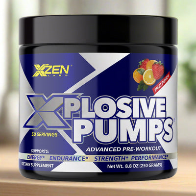 Xplosive Pumps Pre-Workout for Men & Women