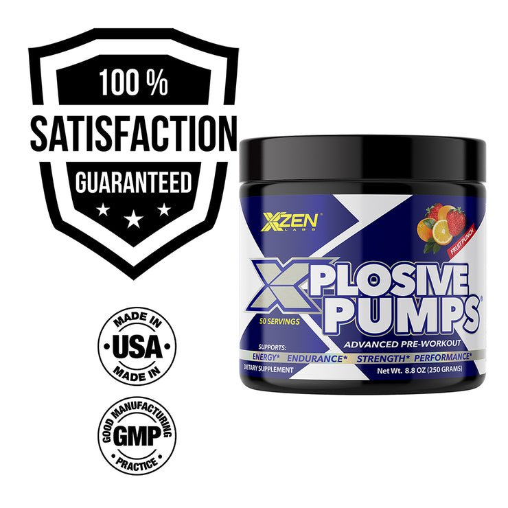 Xplosive Pumps Satisfaction & Made in USA